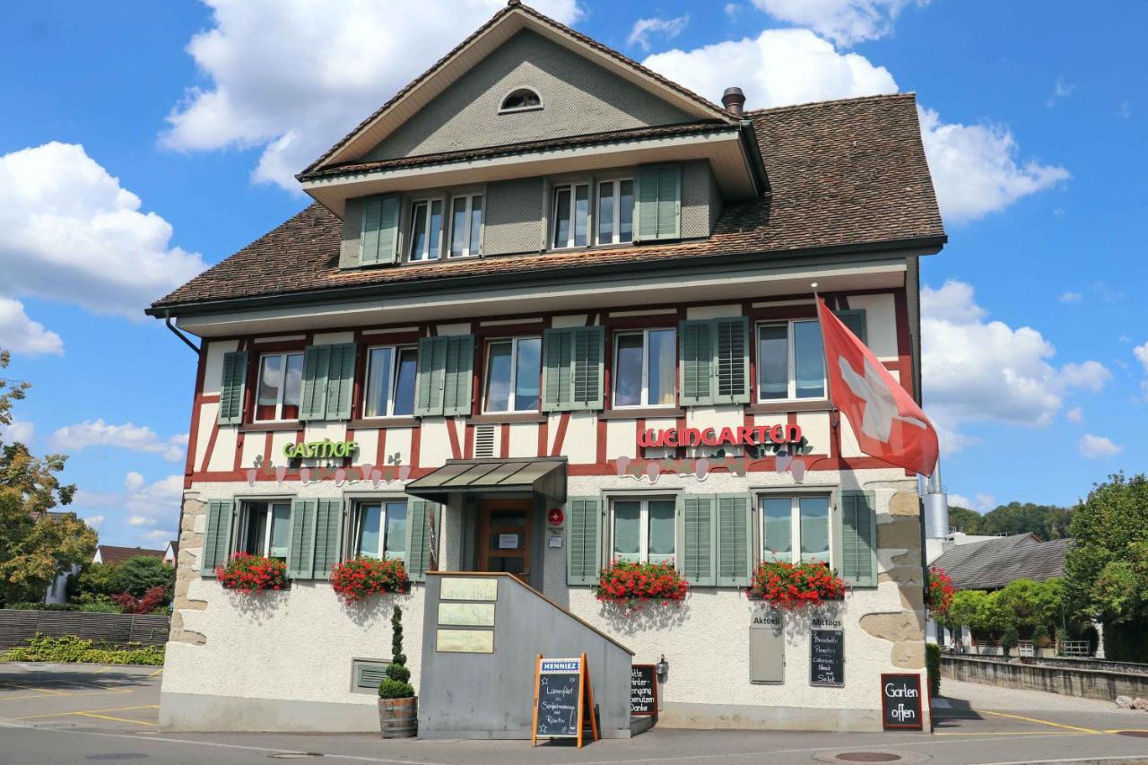 Gasthof Pizzeria Weingarten Affoltern Am Albis Exteriör bild